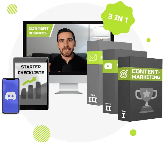 Kevin Söll im Videokurs Content Business – 3-in-1-Programm