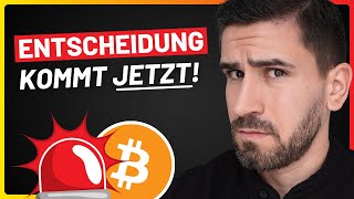 Kurz vor Ausbruch, Krypto-News & mein Portfolio 💎
