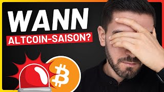 Bitcoin Marktupdate: Crash überfällig + Infos zur Altcoin-Saison 👀