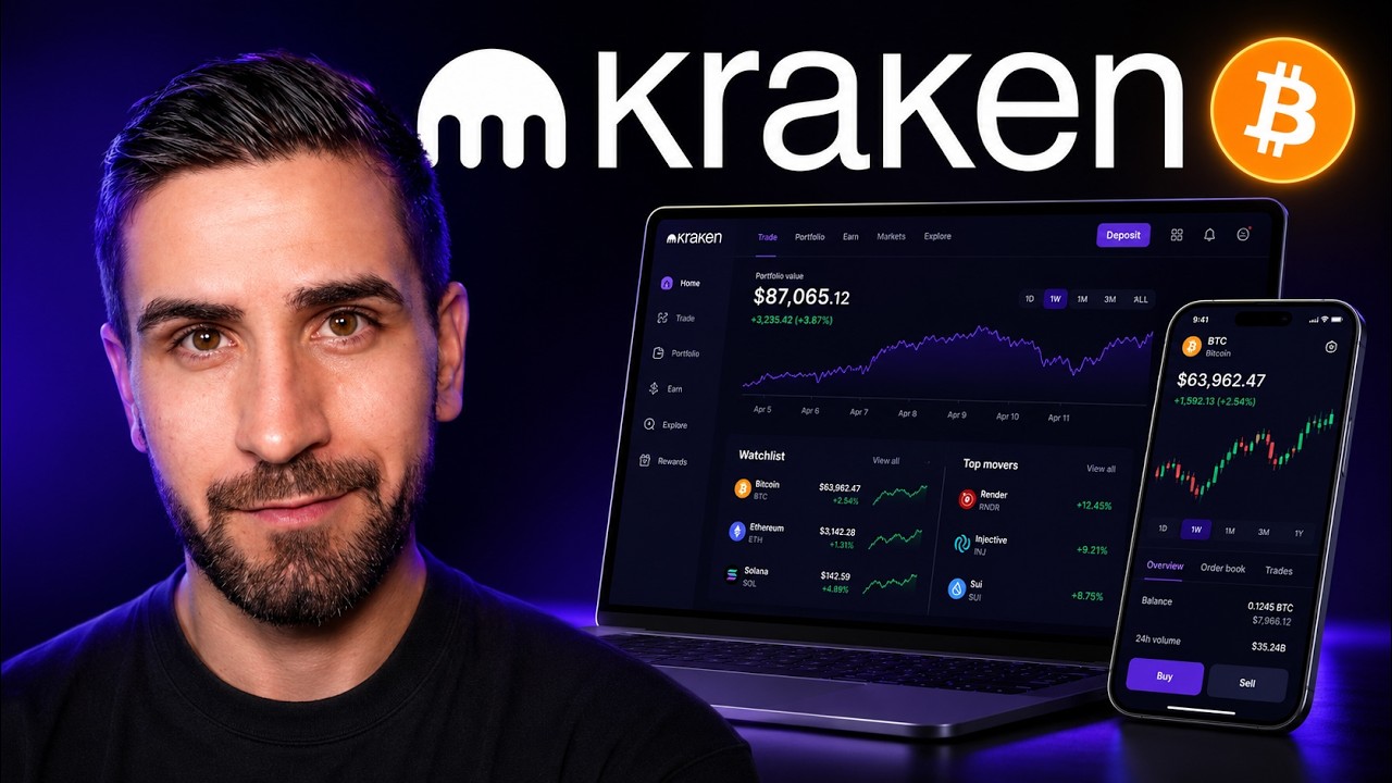 Video: Bitcoin kaufen mit Kraken | Tutorial für Anfänger [🇩🇪 2026]