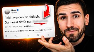 Reich werden ohne Glück | 15 Weisheiten von Naval Ravikant 💡