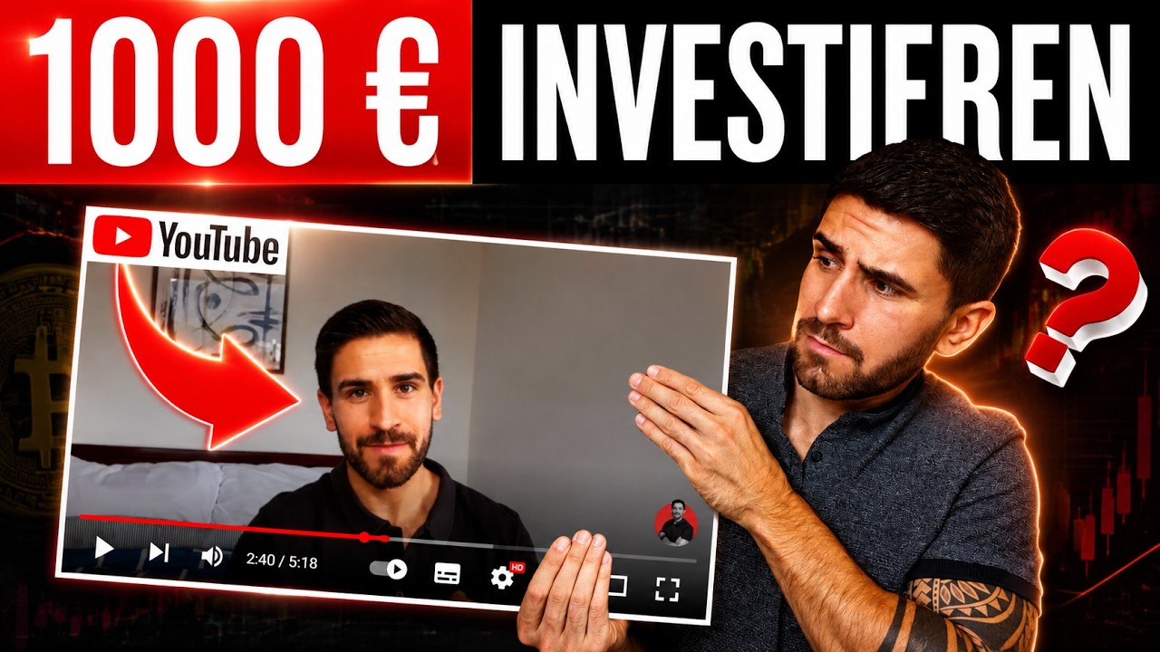 Video: 1000 € in Krypto investieren | Reaktionen auf mein eigenes Video 🤥
