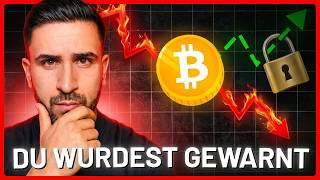 Bitcoin: Korrektur war erst der Anfang? 🥶