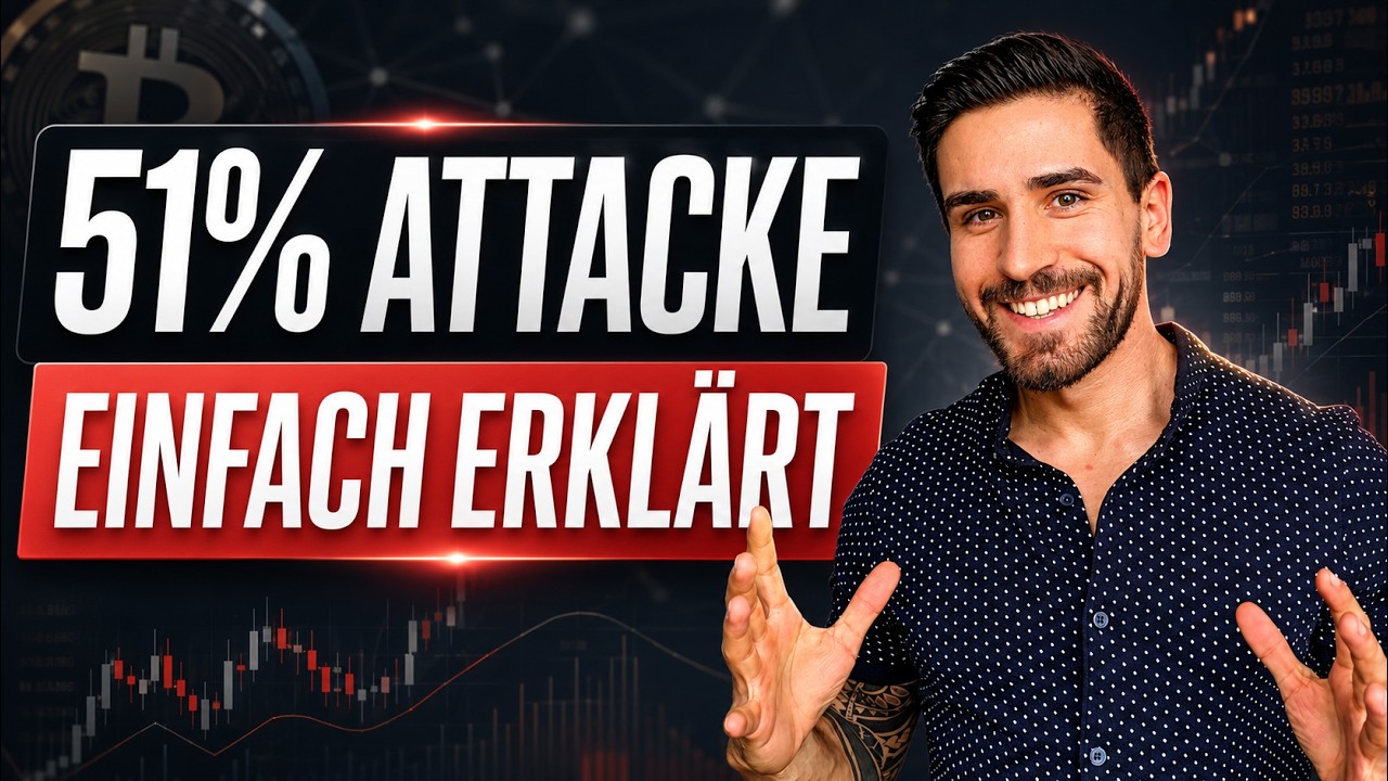 Video: Was ist eine 51% Attacke? Einfach erklärt für Anfänger 🤓