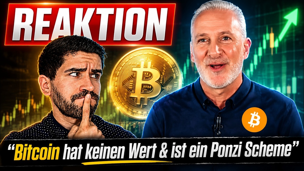Video: "Bitcoin hat keinen Wert & ist ein Ponzi Scheme" - Reaktion auf @Peter Schiff 🧐
