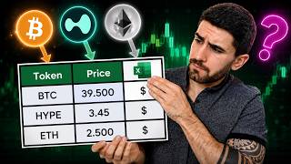 Echzeit Preise von Kryptowährungen in Excel bekommen [TUTORIAL] ✔️