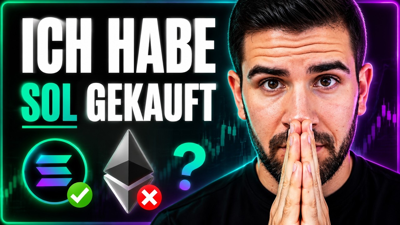 Video: Meine Solana Hebelposition | Ethereum vs. Solana 💎