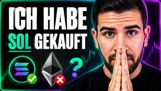 Meine Solana Hebelposition | Ethereum vs. Solana 💎