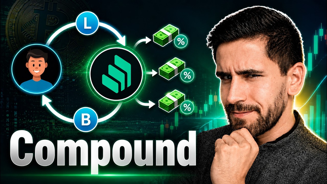 Video: Passive Einnahmen auf Krypto? Compound einfach erklärt 💡