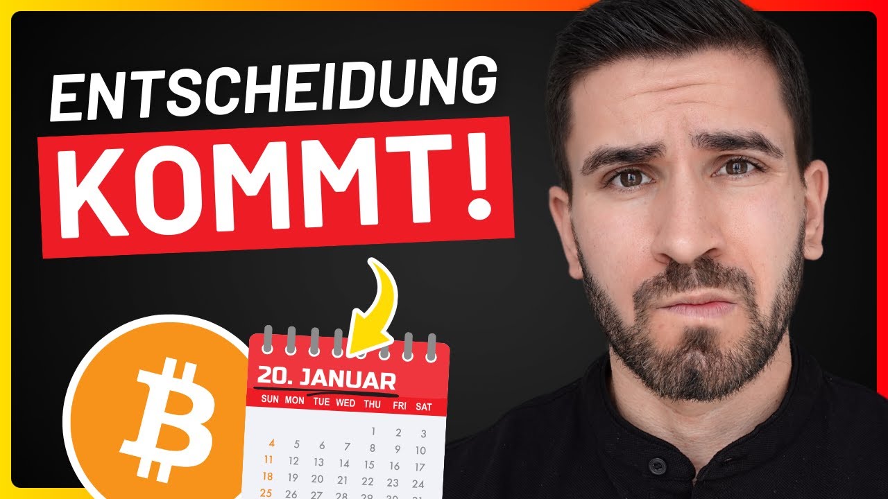Video: Bitcoin Marktupdate: Crash zu Trumps Amtseinführung? 👀