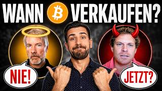 Wann Bitcoin verkaufen? Michael Saylor vs. Julian Hosp 🤔