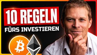 10 Investmentregeln von Julian Hosp | Die Wertformel 💸💰