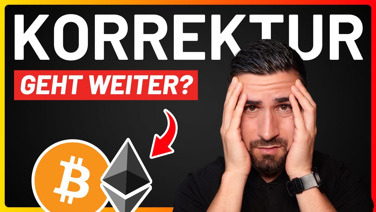 Video: Bitcoin Update: Die Korrektur könnte erst der Anfang sein 👀
