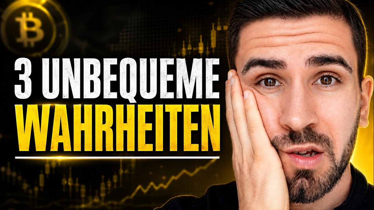 Video: UNSCHÖN, aber WAHR! 3 Erkenntnisse für Krypto-Investoren 💡