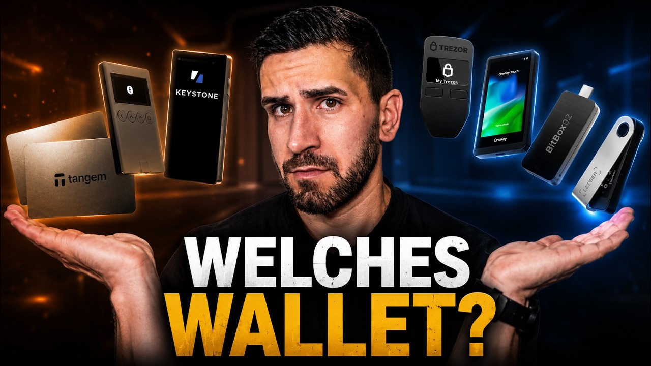 Video: Die BESTE Krypto Hardware Wallet für 2026 [+🎁 GIVEAWAY]