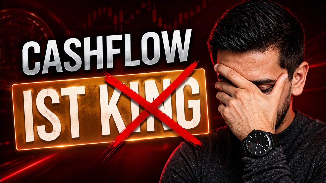 Video: Die GRÖßTE LÜGE im Kryptomarkt | Cashflow vs. Kursgewinne 🤯