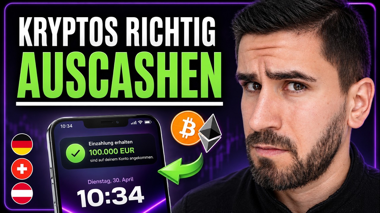 Video: Kryptos auscashen | Vergleich: Swissmoney, Revolut, DFX, Kraken 💡
