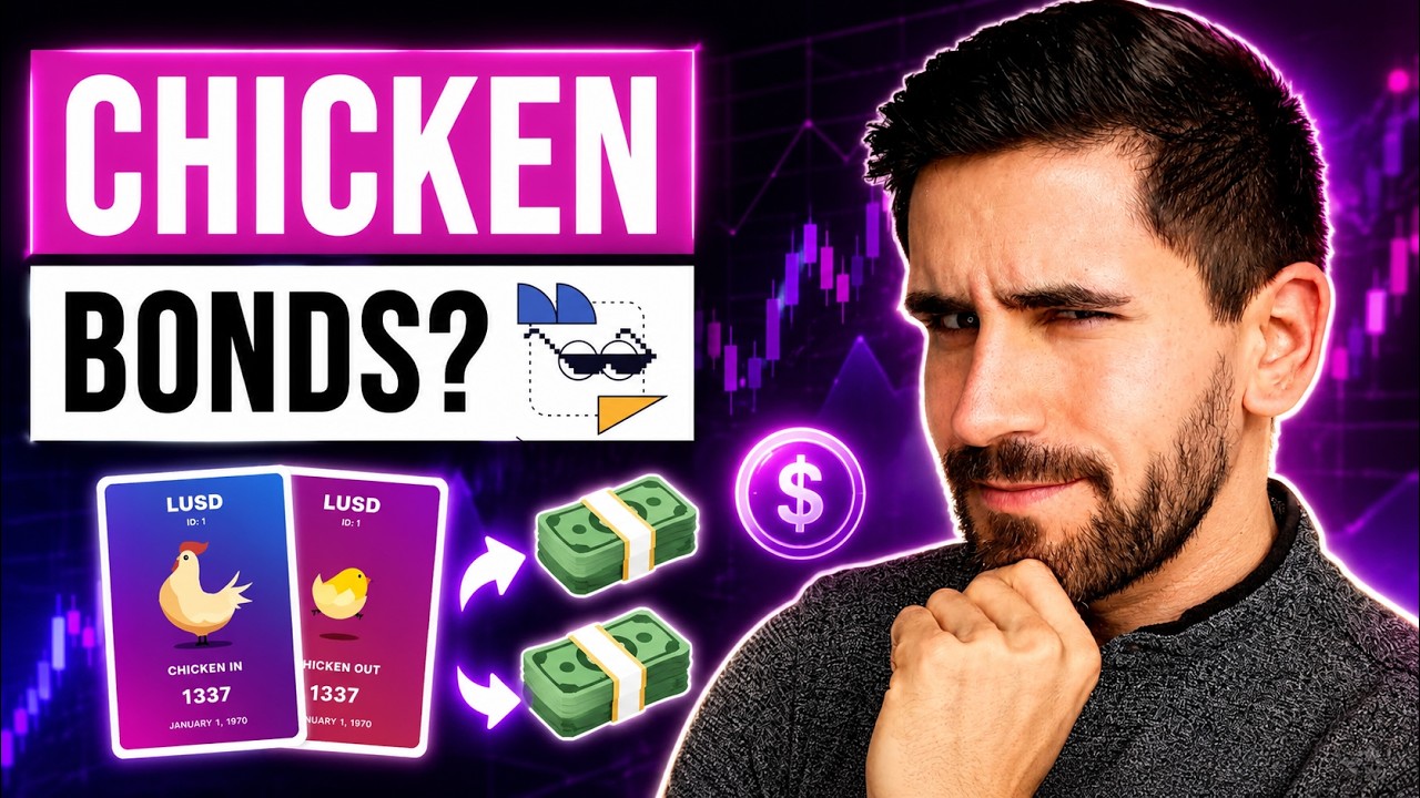 Video: Geld mit 🐔 verdienen?! Chicken Bonds von Liquity einfach erklärt 💡