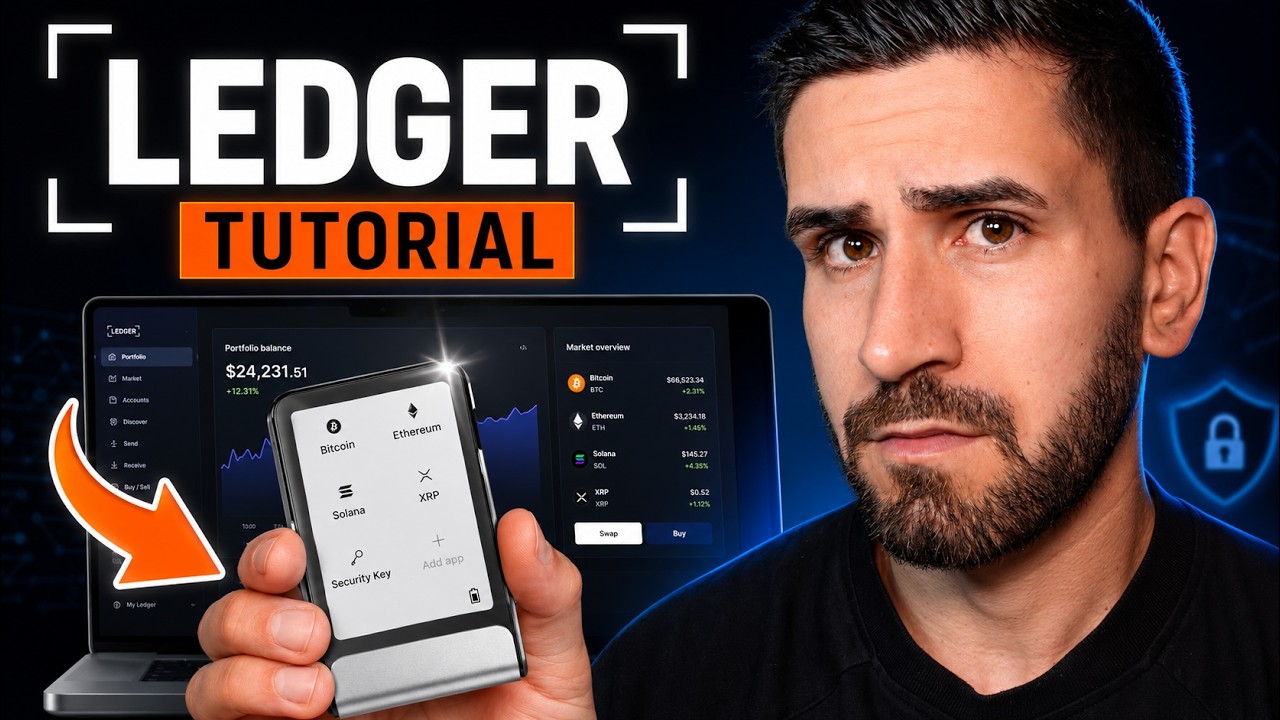 Video: Ledger Flex Tutorial | Deutsche Anleitung für den Computer [2026]