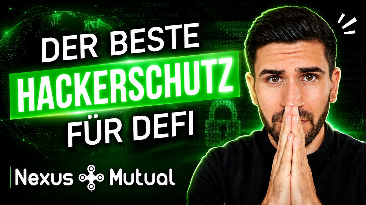 Video: Gegen HACKS absichern mit dezentraler VERSICHERUNG | Nexus Mutual einfach erklärt 💡