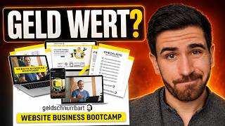 Website Business Bootcamp von Geldschnurrbart | Meine Erfahrung💡