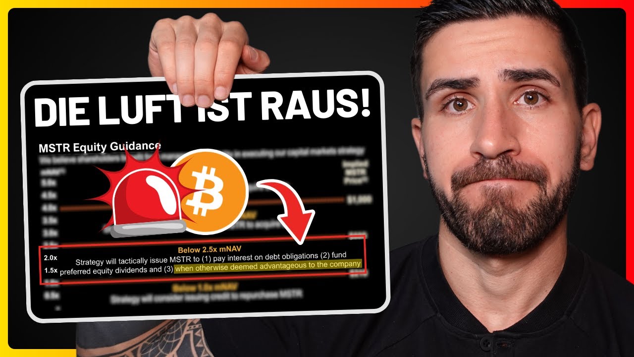 Video: Warnung bestätigt: BTC-Rotation auch bei Treasury Unternehmen 🚨
