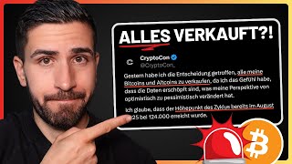 Bitcoin Update: Ist das Top bereits drin? 👀