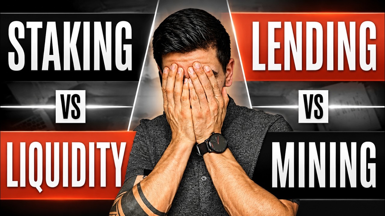 Video: Staking vs. Liquidity Mining vs. Lending bei Kryptowährungen im Vergleich 🔥