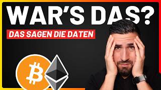 Ist das finale Zyklustop bei BTC bereits drin? 👀