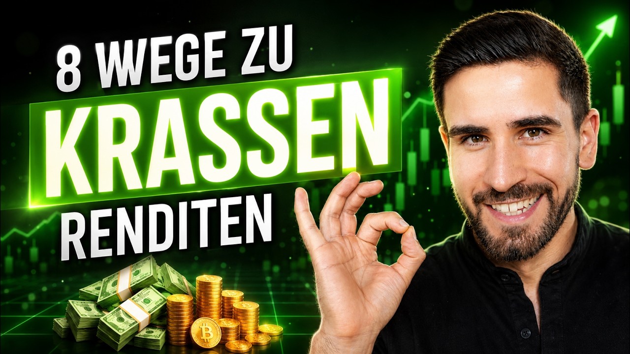 Video: 8 ARTEN, wie du in DeFi eine RENDITE erwirtschaften kannst | Mit Beispielen 💡